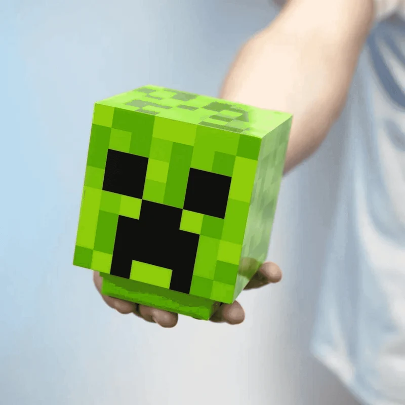 Lámpara Minecraft Creeper con sonido 11 cm