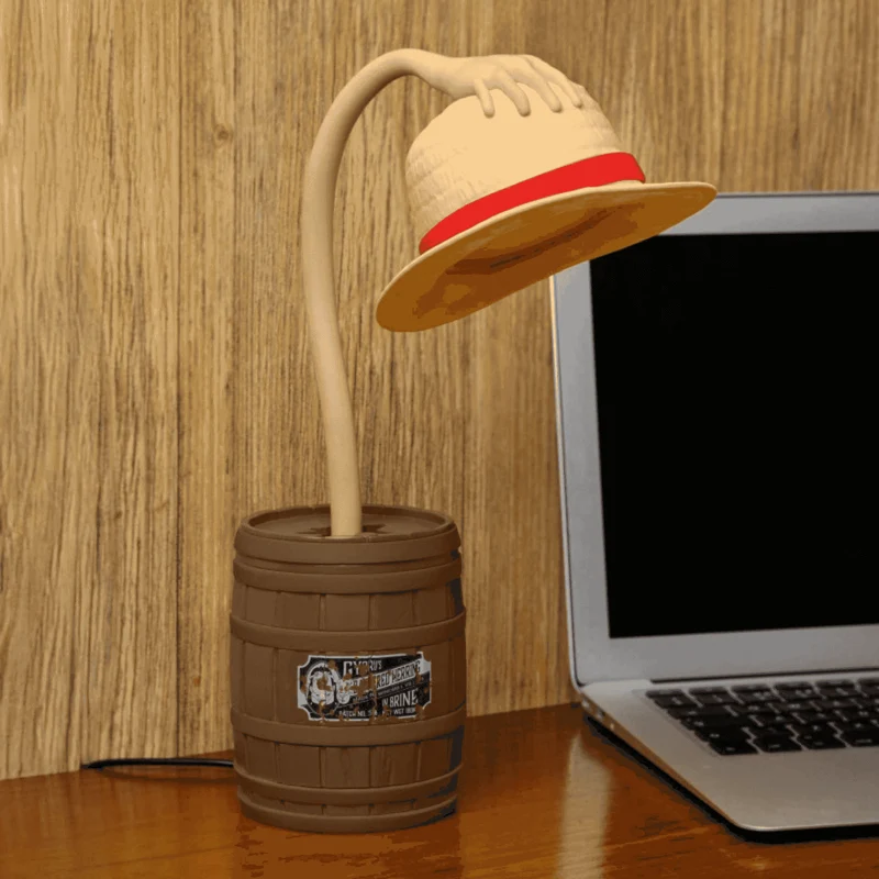 Lámpara de Escritorio Sombrero de Luffy – One Piece 27 cm