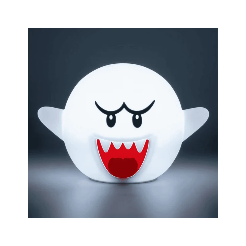 Lámpara SquishyGlo Boo de Super Mario – Paladone 14 cm