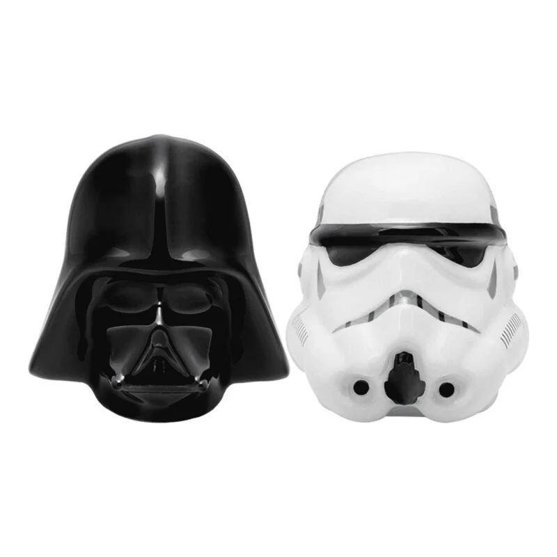 Set Salero y Pimentero 3D Darth Vader y Stormtrooper