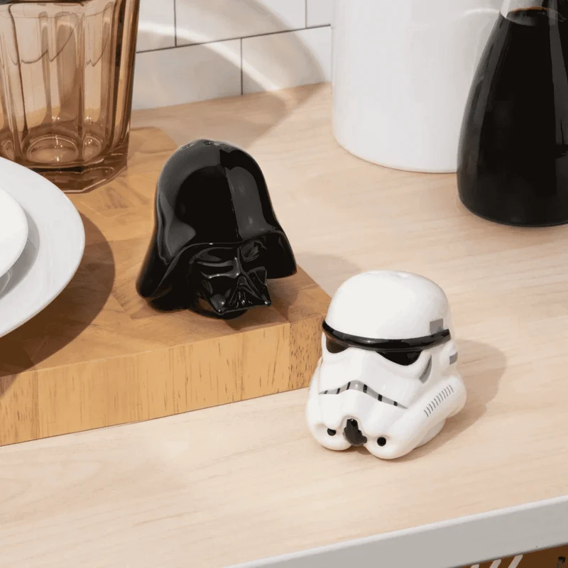 Set Salero y Pimentero 3D Darth Vader y Stormtrooper