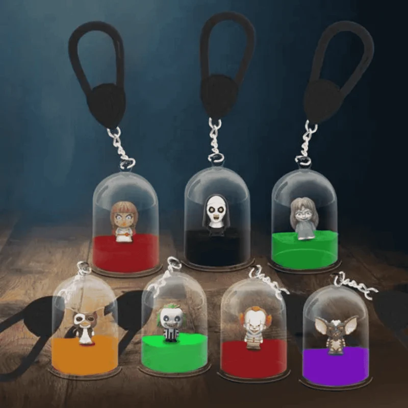 Tsunameez WB Horror – Llavero Sorpresa de Personajes de Películas de Terror