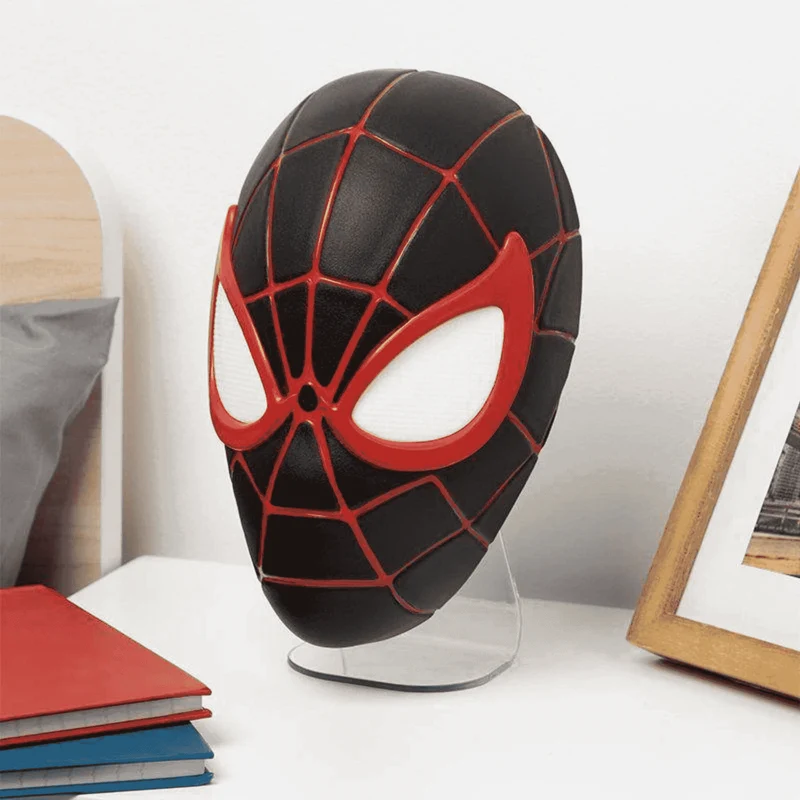 Lámpara Máscara Miles Morales Spiderman Paladone