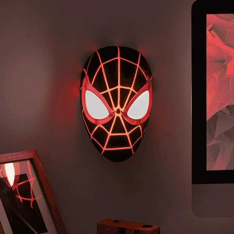 Lámpara Máscara Miles Morales Spiderman Paladone