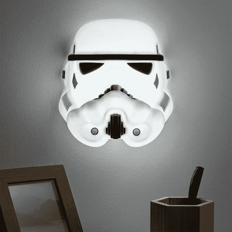 Lámpara Máscara Stormtrooper Star Wars 19 cm