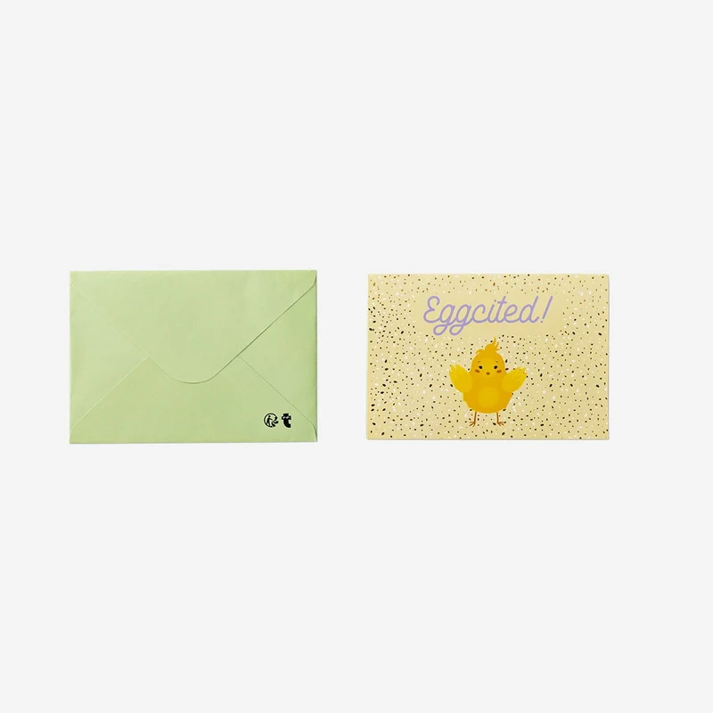 Pop-up card. With envelope