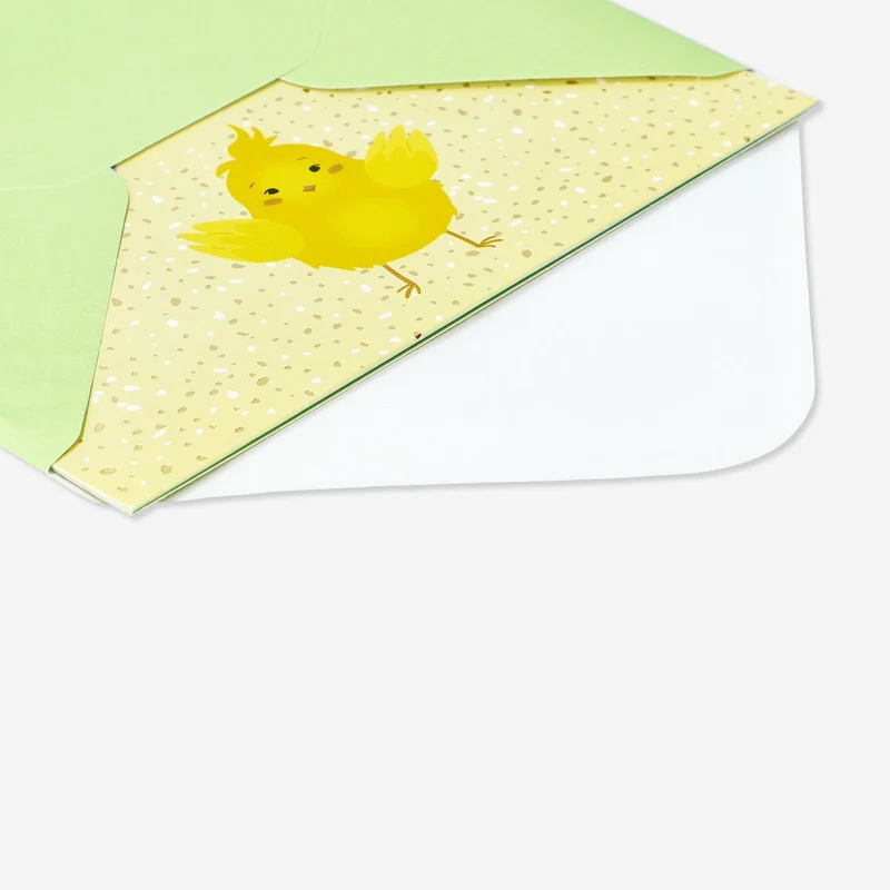 Pop-up card. With envelope