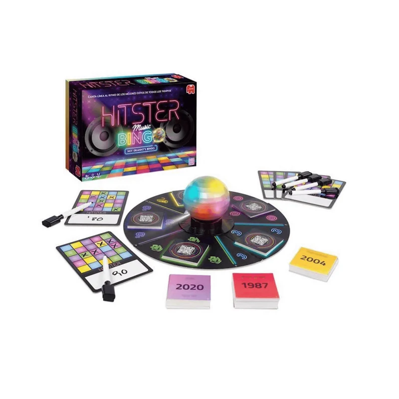 Juego de mesa Hitster Bingo - Diviértete con estilo y tendencia