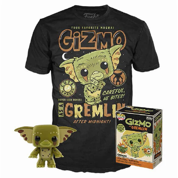 Set Funko Pop y Camiseta Gizmo - Gremlins