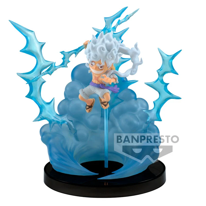 Figura Monkey D. Luffy Gear 5 - One Piece WCF Special 13cm