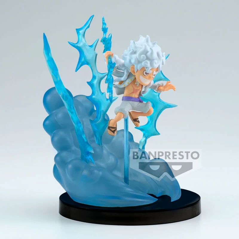 Figura Monkey D. Luffy Gear 5 - One Piece WCF Special 13cm