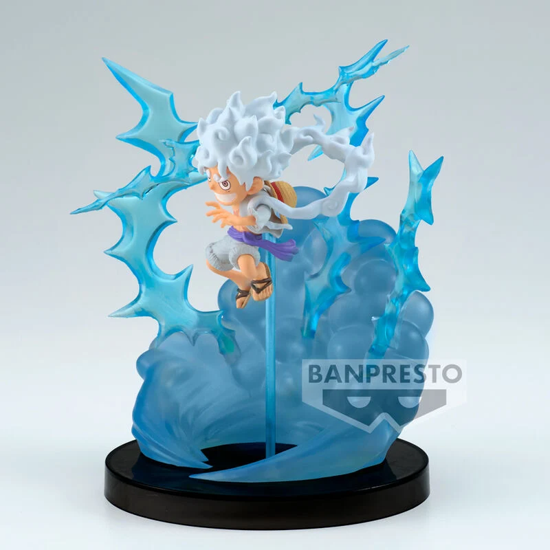 Figura Monkey D. Luffy Gear 5 - One Piece WCF Special 13cm