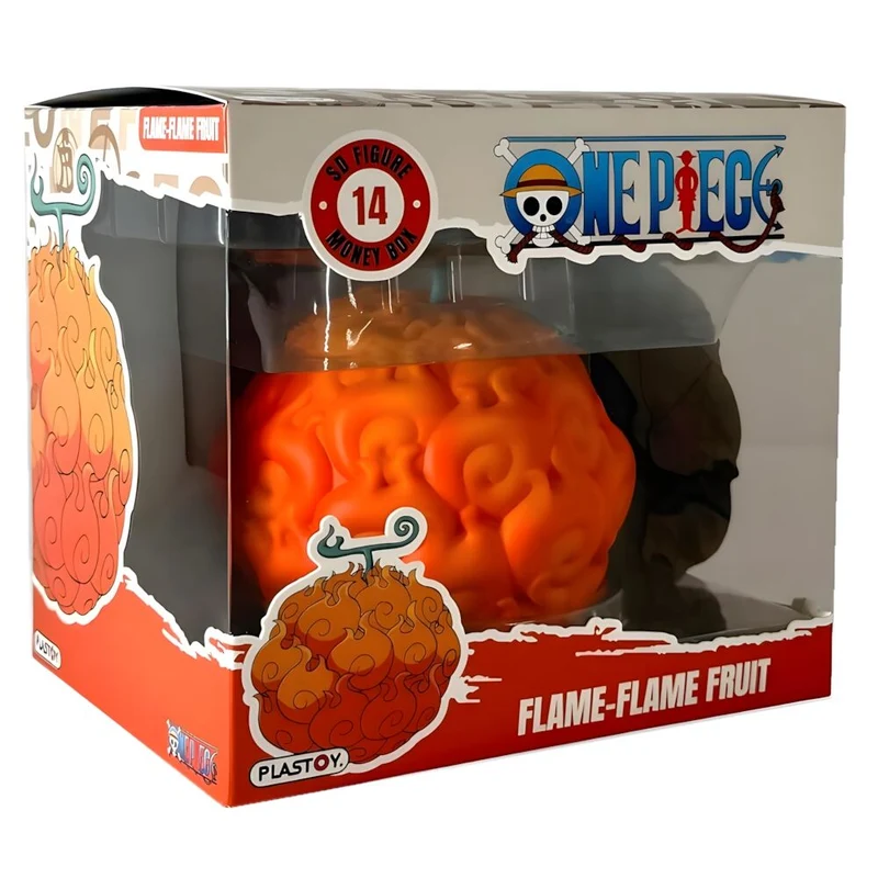 Hucha Flame-Flame Fruta - One Piece 8cm