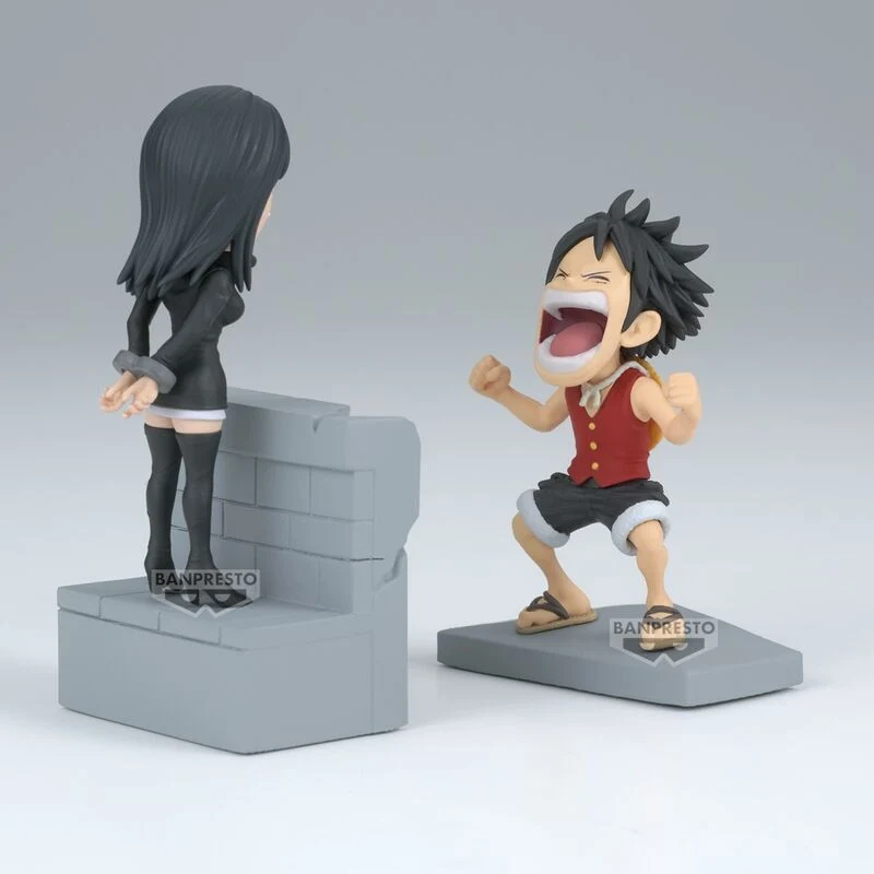 Figura Luffy y Nico Robin - One Piece WCL Stories 10cm