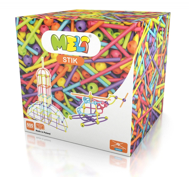 Bloques Meli · Stik 600pcs