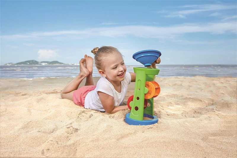 Rueda doble de agua y arena · Hape