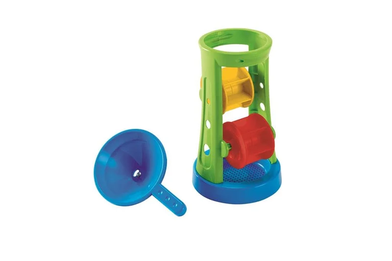 Rueda doble de agua y arena · Hape