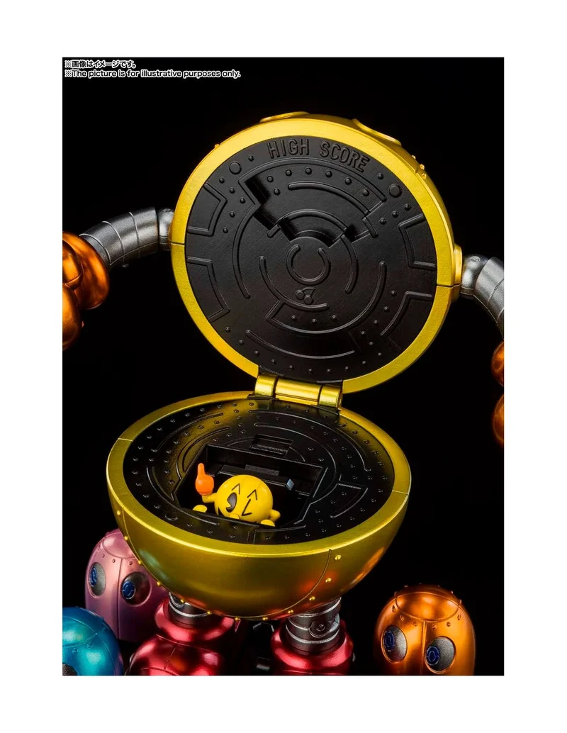 Figura Articulada Pac Man Chogokin