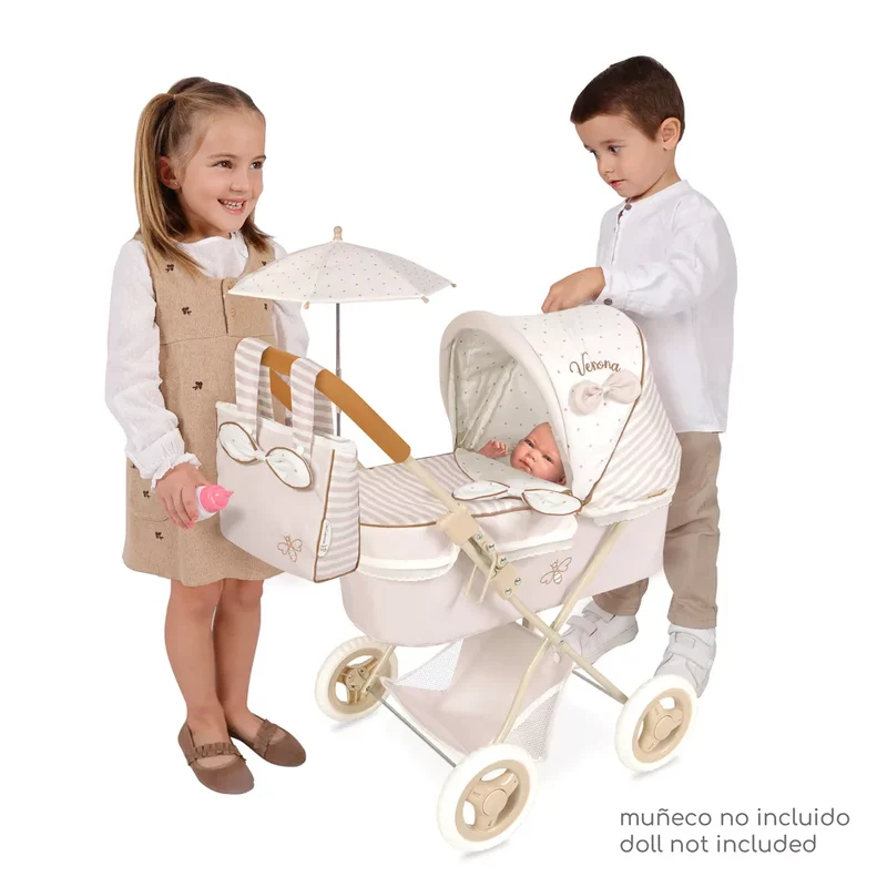 Coche De Muñeca Plegable Con Sombrilla De Cuevas Toys