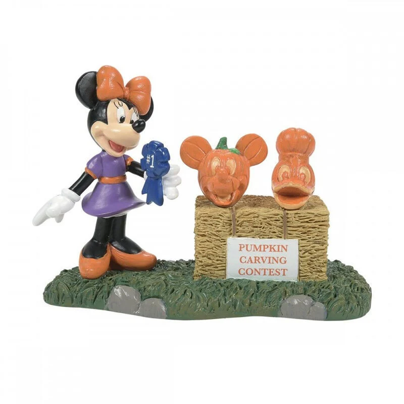 Figura Minnie Mouse Concurso Calabaza - Disney 7cm