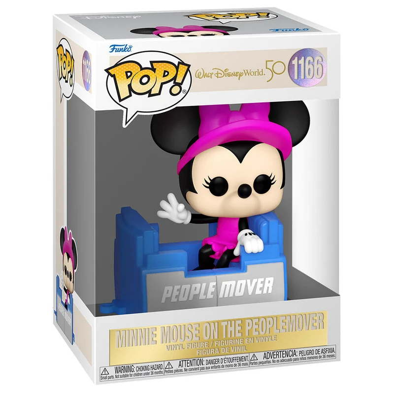 Funko Pop Minnie Mouse People Mover 1166 - Disney World 50th Anniversary