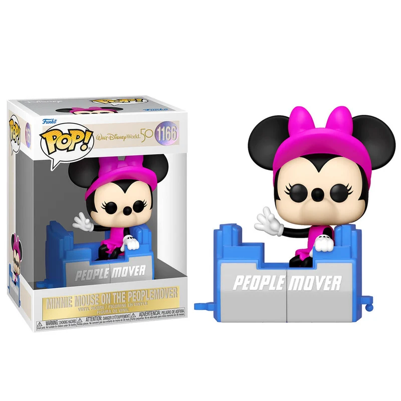 Funko Pop Minnie Mouse People Mover 1166 - Disney World 50th Anniversary