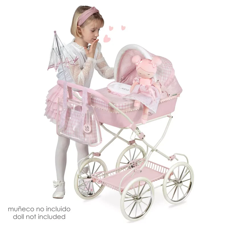 Niza Coche Muñeca Plegable con Sombrilla