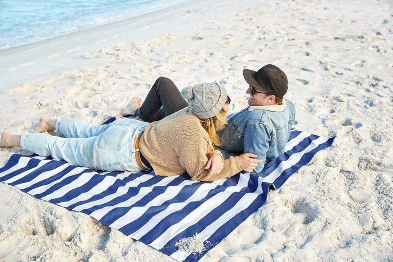 Manta Picnic Dock&Bay Navy Blue (2 tamaños)