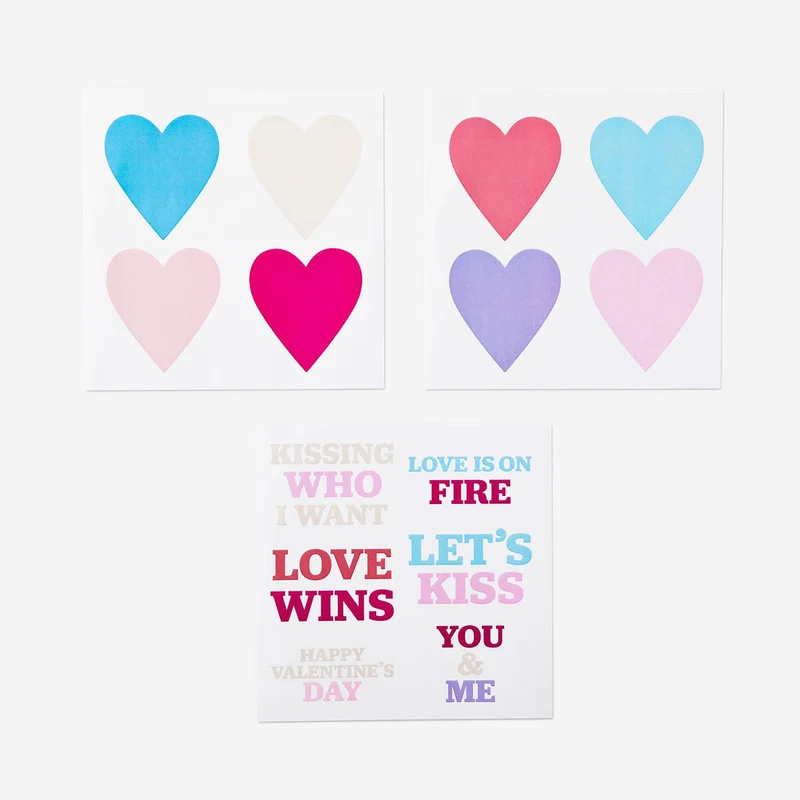 Foil balloons with stickers. 3 pcs