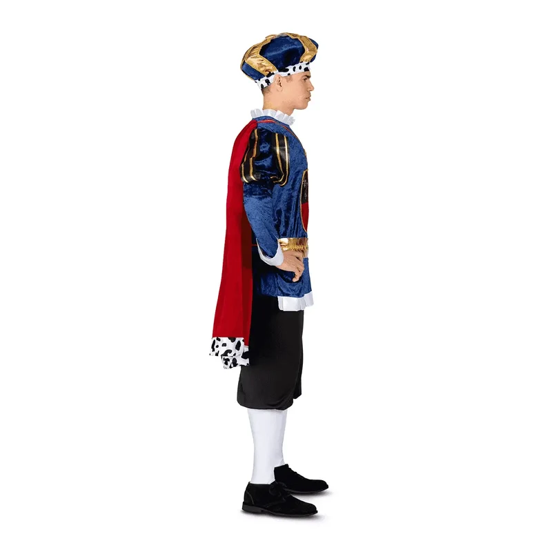 Disfraz de Rey de lujo adulto talla ML