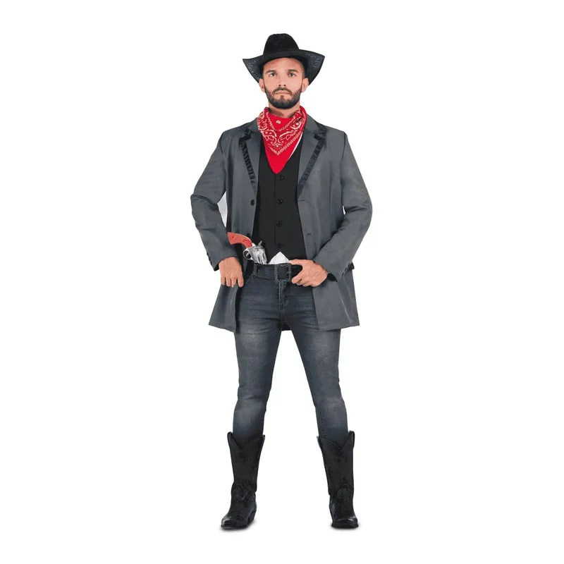 Disfraz de Pistolero rebelde adulto talla M