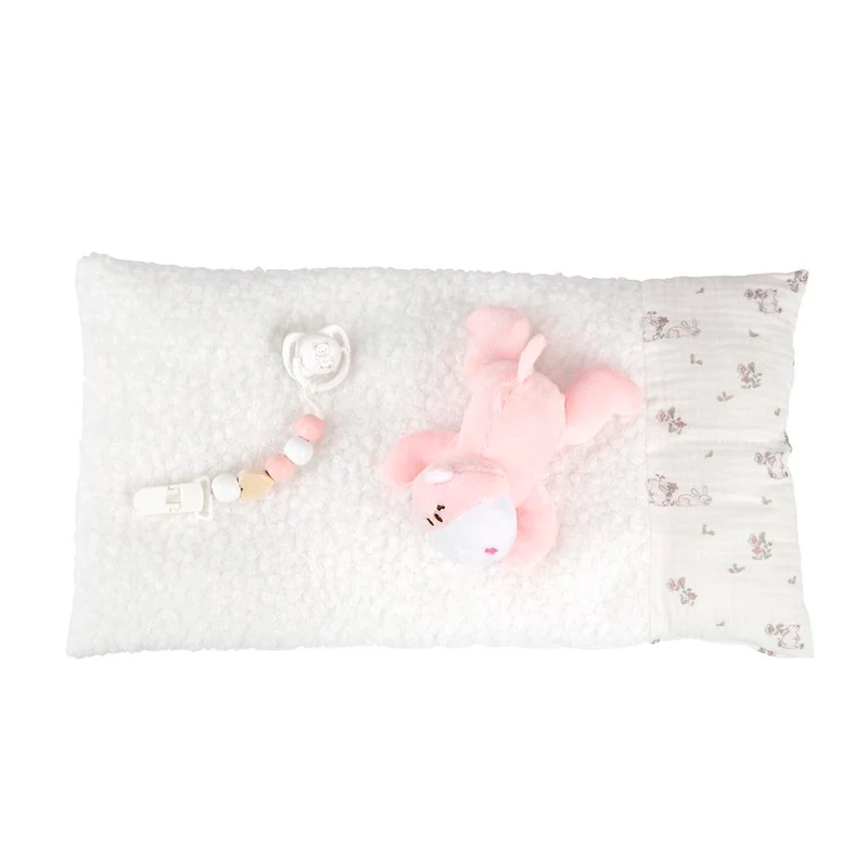 Muñeca Reborn Lucía 45 cm con Cojín y Peluche