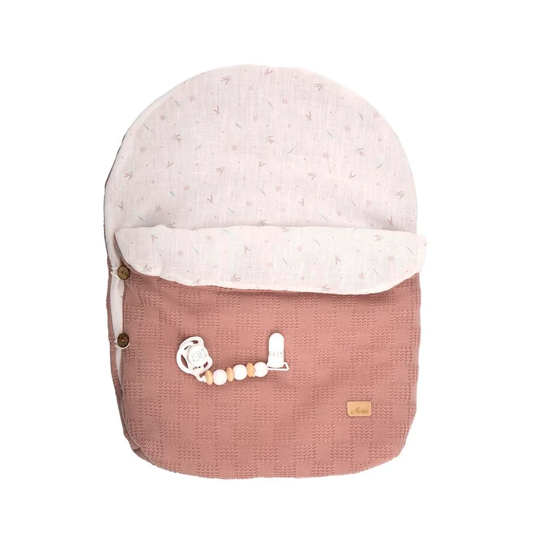 Muñeca Reborn Elba Rosa con Saco Dormir 40 cm- Arias