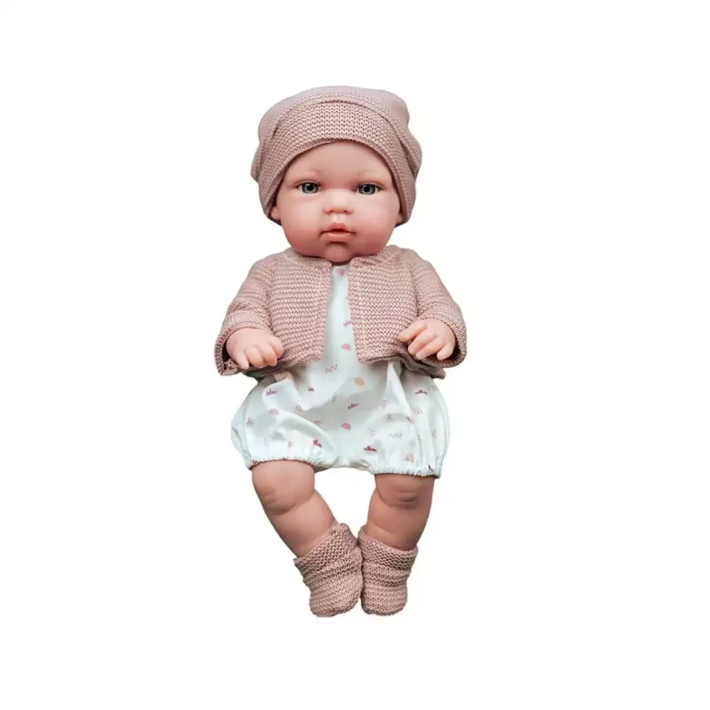 Muñeca Elegance 33 Cm Natal Rosa Exclusiva