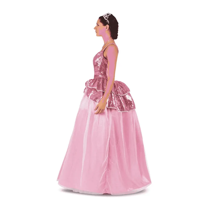 Disfraz de Princesa bruja rosa adulto talla S