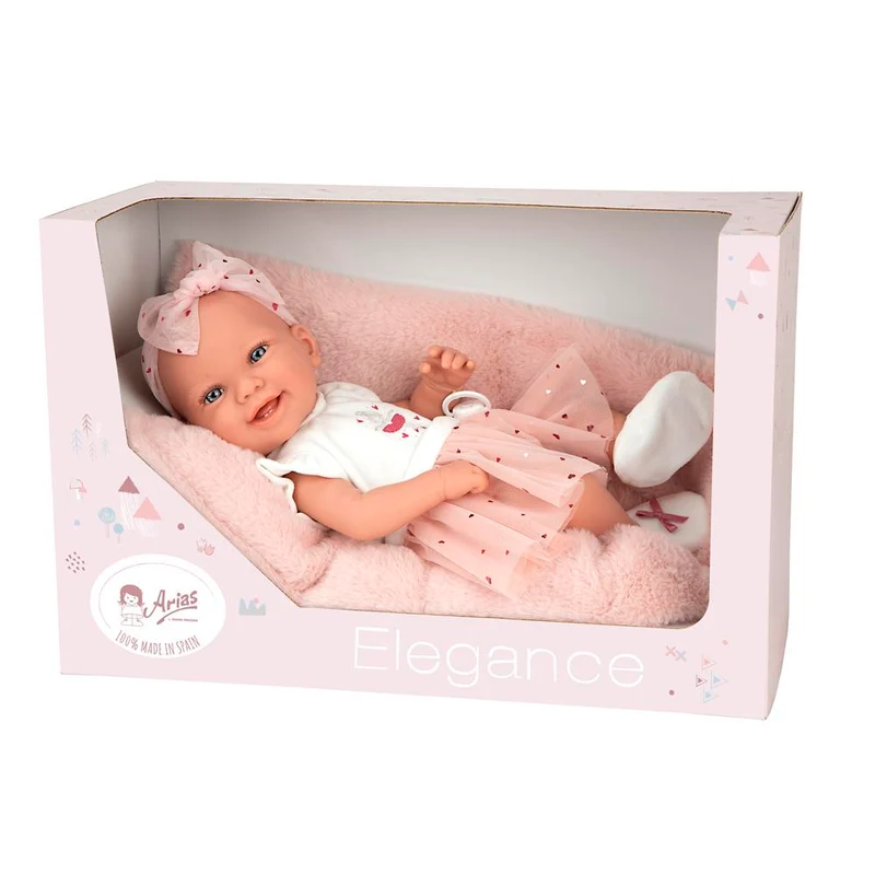 Muñeca Elegance Zoe Bailarina 42 cm – Dulzura, ternura y juegos de imaginación