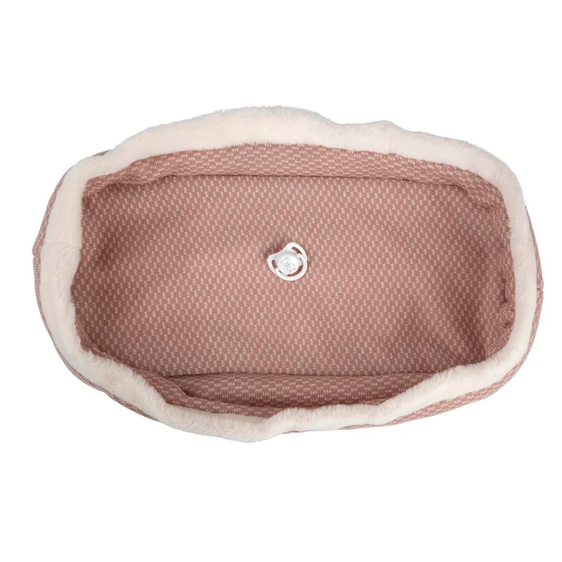 Muñeco Elegance 38 cm Oli Rosa con Capazo