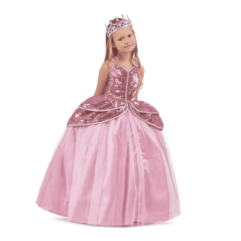 Disfraz de Princesa bruja rosa 3-4 años infantil