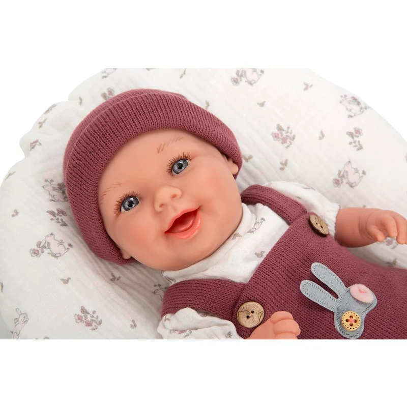 Muñeca Elegance Gadi Granate con Cojín 35 cm - Muñecas Arias