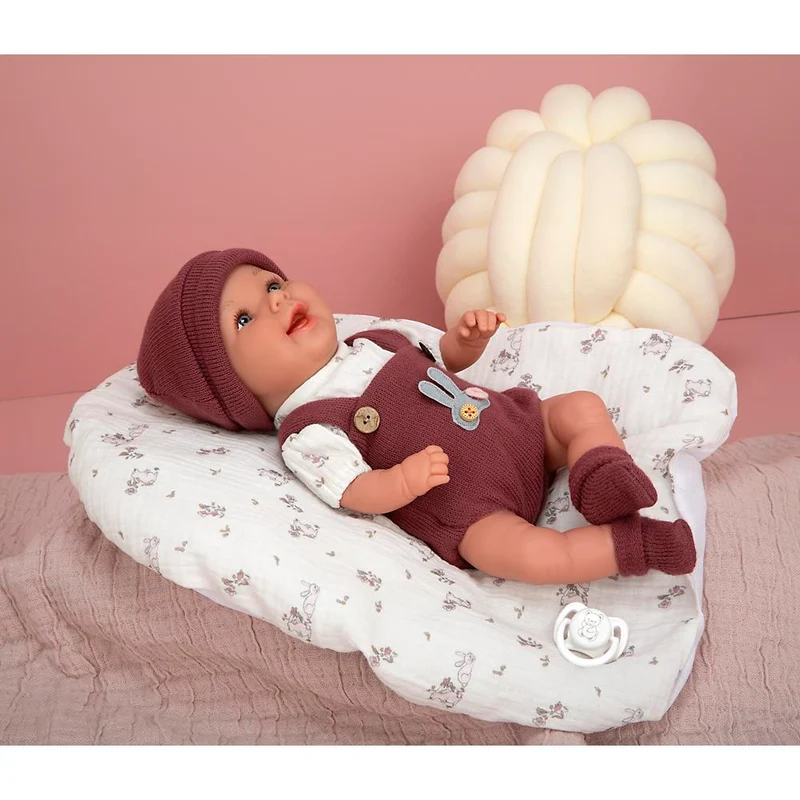 Muñeca Elegance Gadi Granate con Cojín 35 cm - Muñecas Arias