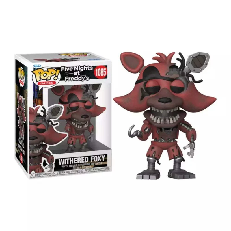 Withered Foxy Funko Pop #1085 – Terror y coleccionismo