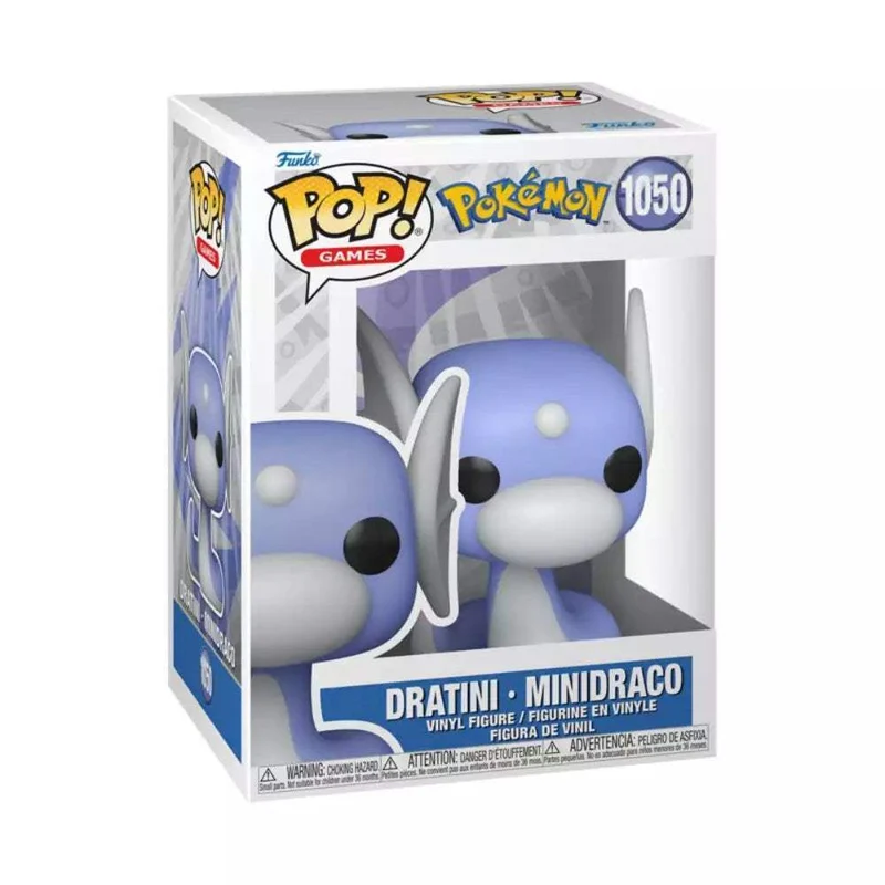 Funko Pop Pokémon Dratini #1050 – ¡Atrapa la ternura!
