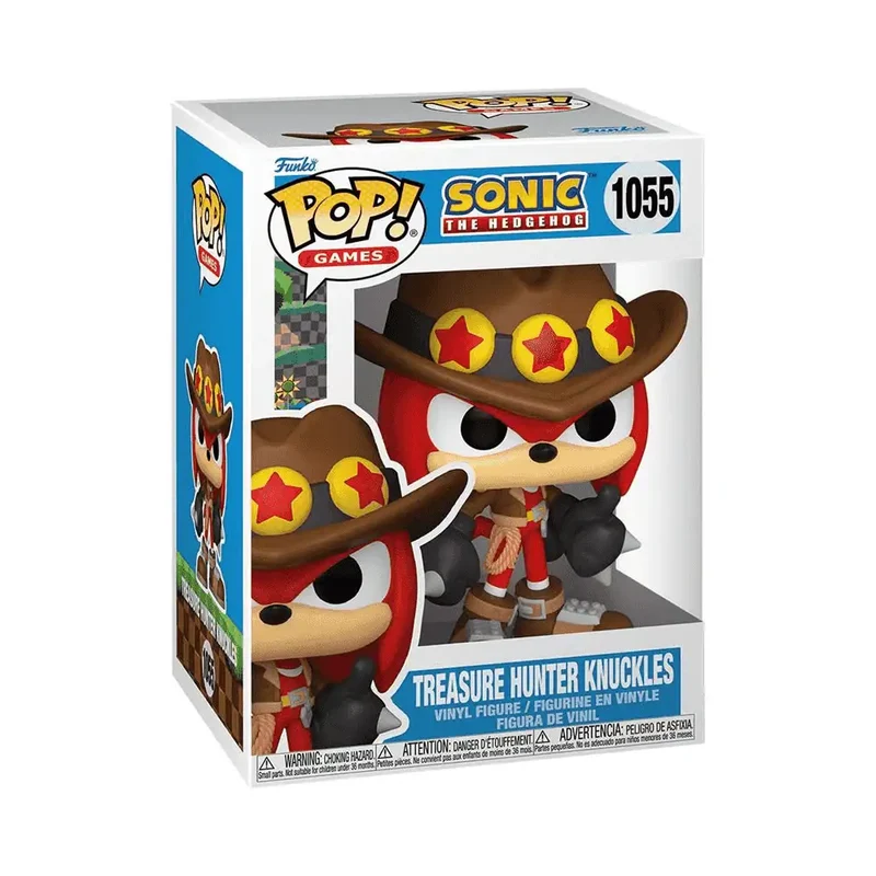 Funko Pop Sonic Knuckles Cazador de Tesoros