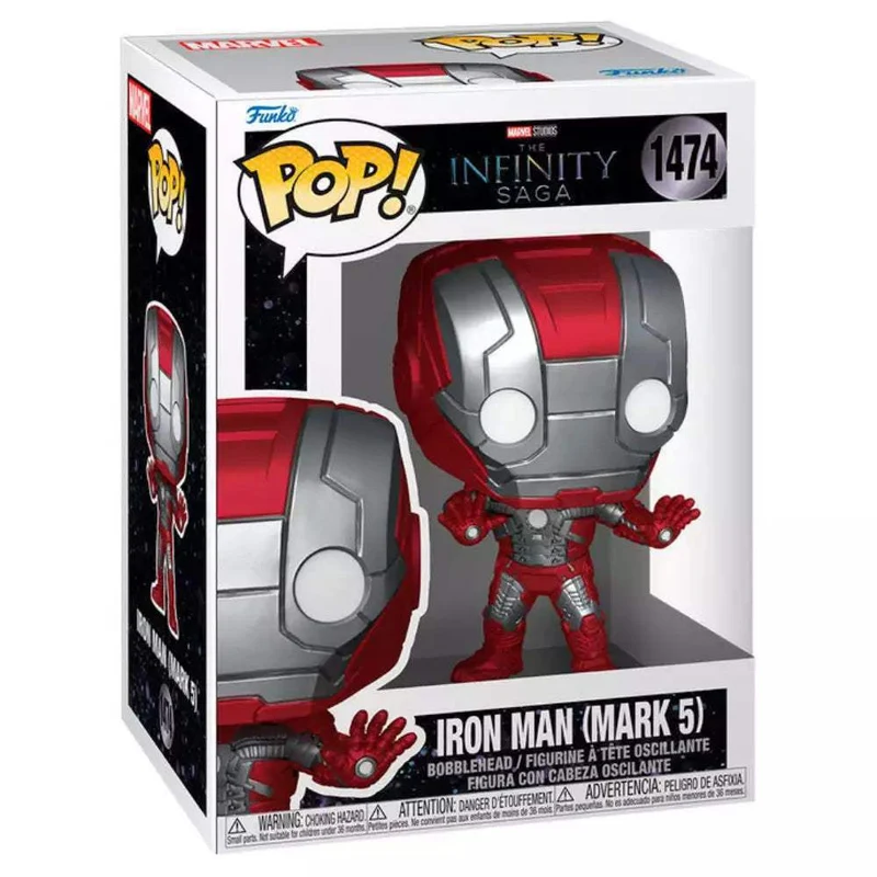 Funko Pop Iron Man Mark 5 nº1474 Marvel Infinity Saga