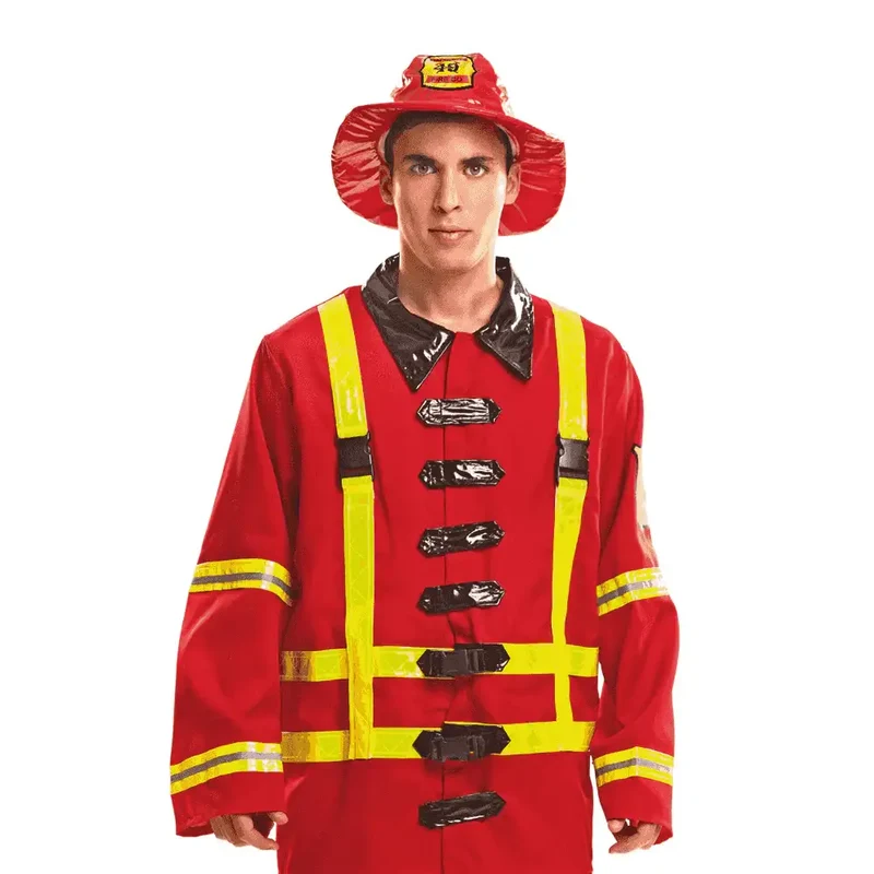 Disfraz de Bombero adulto talla XXXL