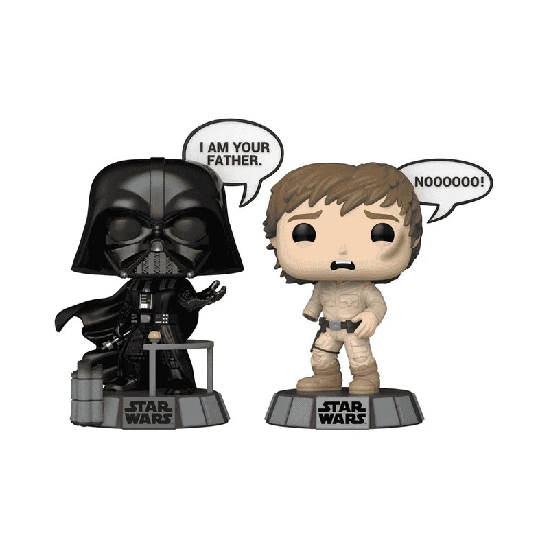 Funko Pop Star Wars Vader & Luke 2 Pack