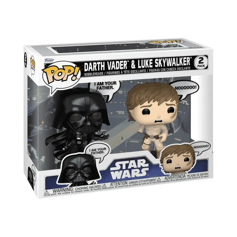 Funko Pop Star Wars Vader & Luke 2 Pack