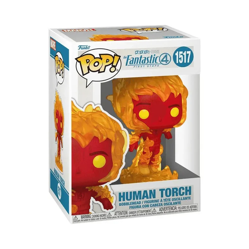 Funko Pop Marvel Los 4 Fantásticos Antorcha Humana