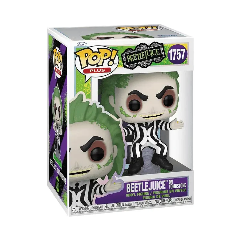 Funko Pop Beetlejuice en Lápida