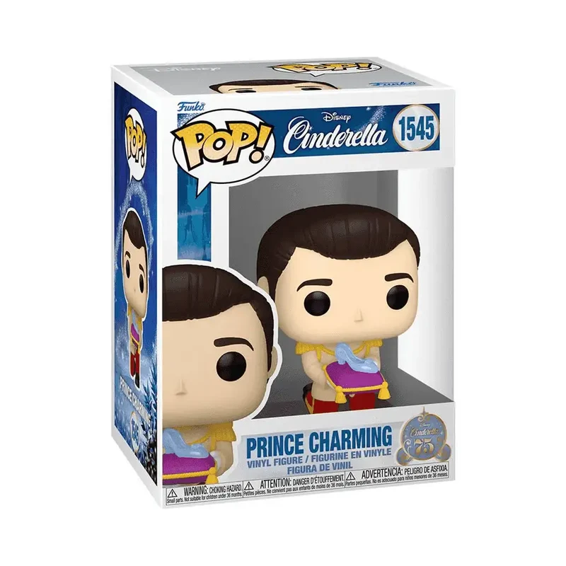 Funko Pop Disney Cenicienta 75º Aniversario Príncipe Azul